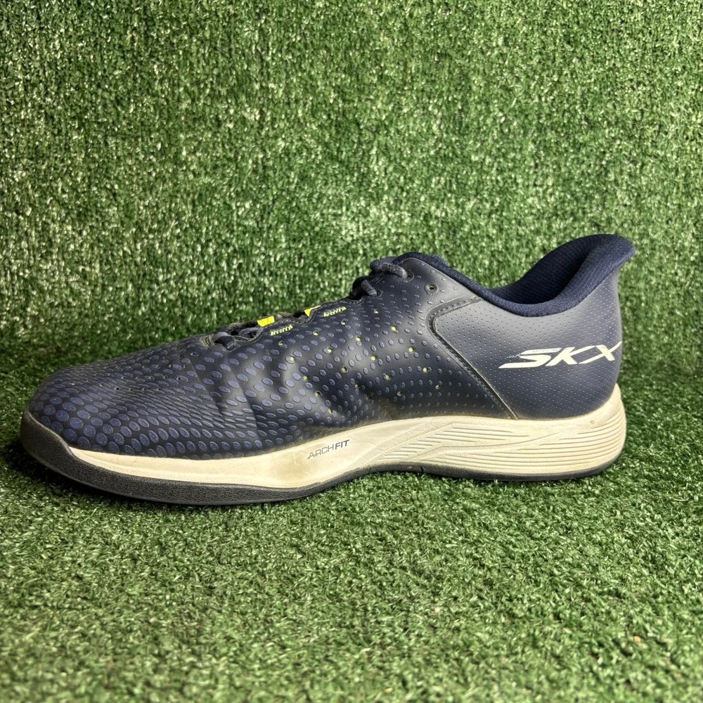Skechers Viper Court Reload Arch Fit Slip-Ins Athletic Sneaker Navy Mens Size 12